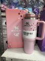40 oz Stainless Steel Insulated Tumbler 1200Ml with Lid & Straw – Double Wall Thermal Travel Mug for Hot & Cold Drinks...eh Stanley x LoveShackFancy limited edition collection. 