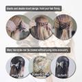 Hair Combs, Magic Hair Clip Beads Stretchy Double Comb Hair Disk with Elastic by Hair Double Comb for Thick for Women Girls Hair Accessory. 