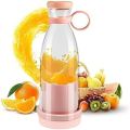 Portable Electric Bottle Juicer For Shakes And Smoothies - Mini Fast Portable Juicer Blender USB Rechargeable - Wireless Bottle for Traveling (Multicolour) - Multifunctional Juice Maker Machine 380ml. 