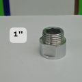 All size Brass C.P Extension Nipple Socket Good Quality Chrome Plated Forged Brass Extension Pipe fitting Nipple For Water Extension Nipple  cp nozzle null extension Cp nipple extension for muslim shower toilet hand shower and bib tap thread nipple. 