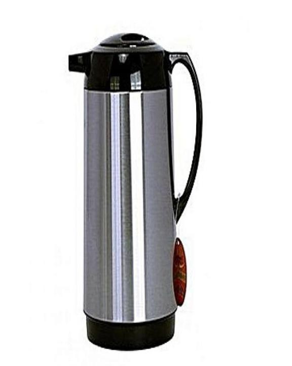 Grey & Black - Plastic Hot & Cold Thermos