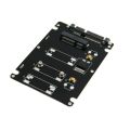 【3C VictoryEagle Store】Mini mSATA 2.5" SATA Hard Disk Enclosure Case Converter Adapter Blacm Color. 