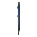 Ballpoint Metal Pen with Mobile Stylus - Blue. 
