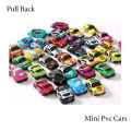 30 pcs Pack of pvc pull back cars toys for kids. 