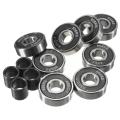 8PCS Sports ABEC 7 Skateboard Longboard Skate Roller Hocker Wheel 608 Bearings+Spa. 