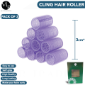 Cling Hair Rollers, Hair Curlers, Pack of 3 Self Grip Rollers, Cling Hair Culers, Small Medium Large Salon Hairdressing Curlers Innovative Hair Care Tools for Women. 