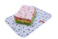 6 Pcs Infant Baby Diaper Changing Mat Bed Protector Waterproof Urineproof Baby Godri Sojni Cotton With Foam Sheet with Plastic Back Baby Accessories. 