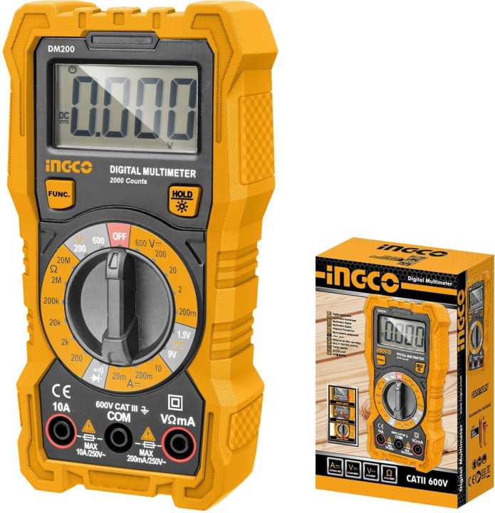 Ingco Digital Multimeter Tester Meter