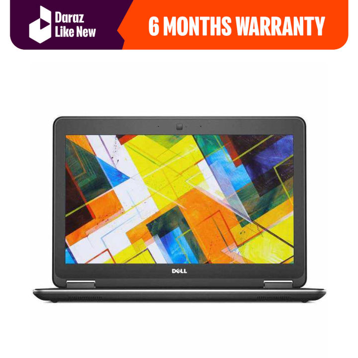 Dell Latitude E7250 12.5in Laptop, Core i7-5600U 2.6GHz, 8GB Ram, 256GB SSD, Windows 10 Pro 64bit