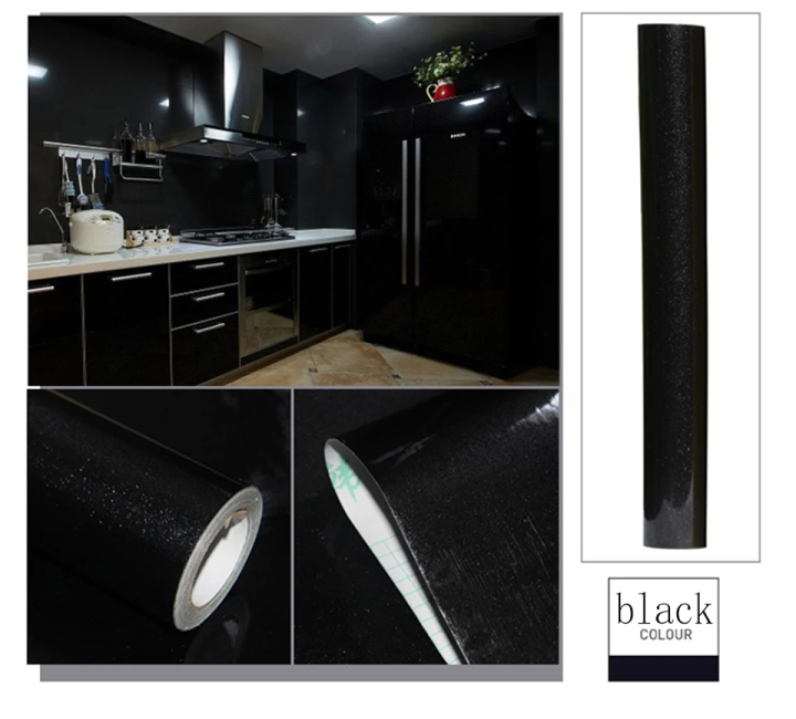 2x9%20PVC%20Sticker%20Paper%20Self%20advise%20Sheet%20For%20fridge%20Table%20door%20Wall%20kitchen%20wardrobe%20cabinet%20for%20home%20decor%20black%20color%20-%20Image%203