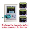 LCR-TC Multi-Meter Transistor Tester New Diode Triode Capacitor Resistor Test Meter MOSFET NPN PNP Triac MOS. 