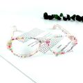 4XBF 3D Crystal Glasses Shape Ornament Crafts Silicone Mold Suitable for Epoxy Resin Diy Crafts Jewelry Making Home Decor. 