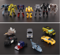 Children's Toy Mini Transformation Robot Kit Toy Optimus Prime Bumblebee Model 2 in 1 Deformed Car Toy Robot Toy for Children's Gift - Car Toy. 