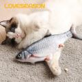 Electric Fish Toy Realistic Electric Floppy Fish Toy for Kids Usb Rechargeable Soothing Baby Toy Sleep Mode Fish Toy. 