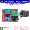 1 / 3 Pcs DC Motor Speed Controller Module With Self-Recovery Fuse 5A 90W DC Motor / LED PWM Controller Dimmer by Electrica. 