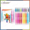 Double Ended Marker Felt Pen Brush / Micron Tip Markers (12 - 24 Markers). 