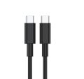 Type C to C Cable for Samsung USB Cable Original Like | Data Sync Cable | Rapid Quick Dash Fast Charging Cable | Charger Cable | Type-C to USB-C Cable (3.5 Ampere, 1 Meter/3.3 Feet, C TO C BLACK). 