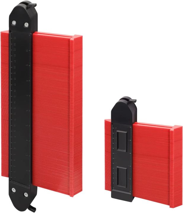 5 Inch & 10 Inch Contour Gauge & Shape Duplicator with lock -Contour Gauge Profile Tool for Tiles Floors Templates Laminate Installation.