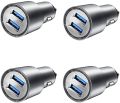 Car Charger - High Speed Charging for Multiple Devices Metal case 100% original  Dual ports. 