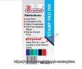 Crystal Stamp Pad Ink-Blue Color 28.5gm. 