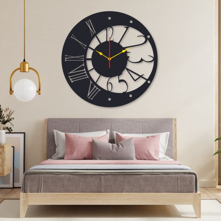 Wall Clock  Design Unique Wall Clock | Wall Clock Easy to read time display with clear numbers.