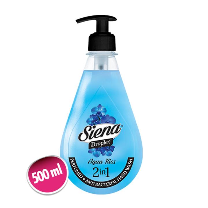 SIENA Droplet Perfumed + Antibacterial Hand Wash – Aqua Kiss – 500ml