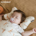 Baby Pillow Bow Shaped Pillow Baby Head Protector Stroller Head Support Cushion Warm Child Car Headrest Neck Travel Pillow. 