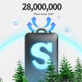 Hanging Neck Air Purifier Personal Wearable Mini Portable Air Freshener Ionizer Negative Ion Purifier White. 