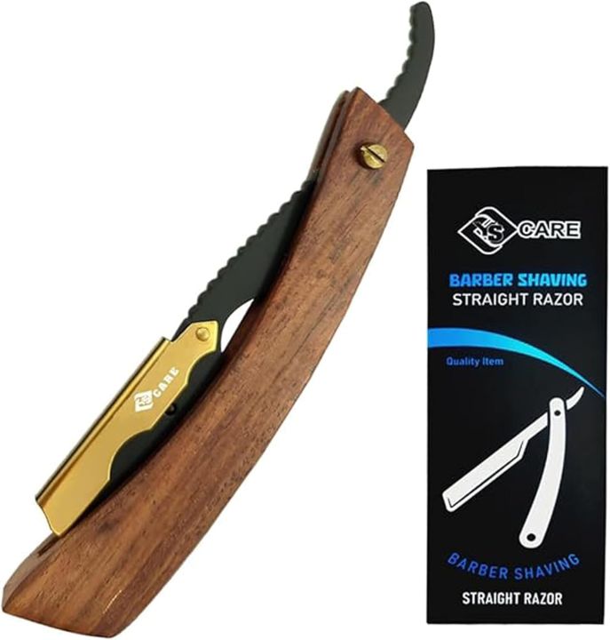 YSCARE%20Straight%20Razors%20for%20Men,%20Straight%20Edge%20Razor,%20Single%20Blade,%20Stainless%20Steel,%20Barber%20Razor%20for%20Men's%20Shaving,%20Barber%20Shaving%20Razor,%20Wooden%20Handle,...%20-%20Image%203