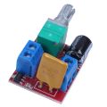 Mini DC Motor PWM Speed Controller 3/6/12/24/35VDC 90W 5A LED Dimmer. 