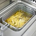 Commercial Stainless Steel Single Tank Electric Deep Fryer. 