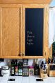 Large Black Chalkboard Sticker Paper DIY Black Board Wall Adhesive Contact Paper Roll Chalk Board For Kids Blackboard Sticker For Wall Chalk Paper Sheet PVC Waterproof Size: 16inch x 36 inch. 
