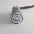 TOMZN AC 0-100Hz Hz 22MM LED frequency meter indicator pilot light Red Yellow Green white Blue. 