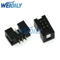 5PCS DIP 6/10/20/26/34/40 PIN 2.54mm Pitch Male Socket Straight idc box Headers PCB Connector Double Row 10P/20P/40P DC3 Header. 