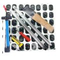 Motorcycle Flat Tire Repair Kit Tool Set Fetal Portable Rubber Patch Best Quality cycle tire puncture kit. 