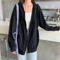 Jack Beos Zipper Black Fleece Pull Over Hoodie For Women 17092022 - Stay Cozy And Stylish With A Zipper Hoodie. 