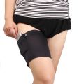 【The road to happiness Store】1PCS Women Lace Thigh Bands High Elastic Leg Warmers Cuffs Phone Pocket Cell Thigh Pocket Anti Chafing Warmer. 