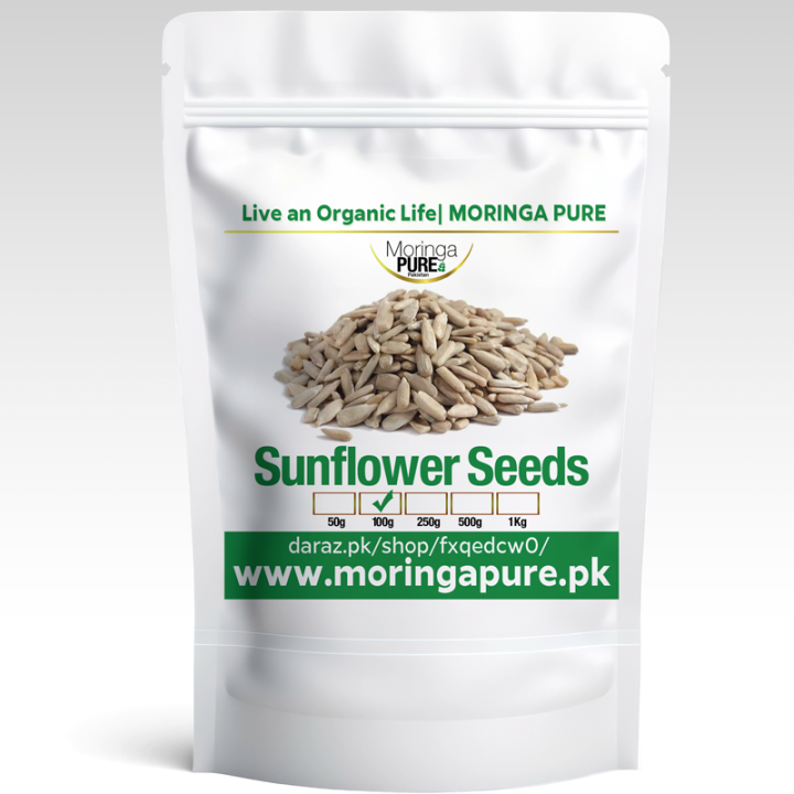 Sunflower Seeds Pakistan Organic Unshelled 100g