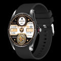 V36 Smart Watch | Ultra Thin AMOLED Display | Bluetooth Call, Fitness Tracker, Waterproof Sports Smartwatch for Android & iOS. 