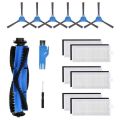 Replacement Parts Main Brush Side Brushes Filter for Kyvol Cybovac E20, E30, E31 Robot Vacuum Cleaner Accessories A. 