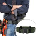 Quick Release Security Guard Web Belt 5.5Cm Width  Belt Nylon Web Firm Uniform Belt - Khaki. 