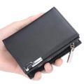 Balebaily Short Zipper High Quality Pu Leather Wallet Coin Purse. 