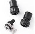 High Pressure Washing Water Gun, Nozzle Kit with 3 Pcs PVC Hose Quick Connector, Car & Garden Wash Water Gun-Black by infinite Green. 