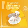 Original Monster MQT36 TWS Bluetooth V5.4 Headphones High Quality Headset HIFI Sound Earbuds Long Endurance Earphones New. 