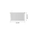 A5 size File bag Portable A4 size B6 size Transparent plasticbag File folder for School supplies Office organization Home. 