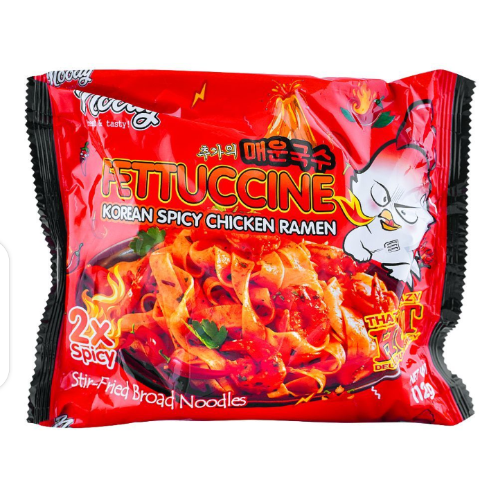 Fettuccine Korean  Spicy Chicken Ramen Noodles 2x (imported)