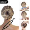 Hair Styling DIY Styling Tool Set Tail Hair Flipper Pull through Ponytail Tool French Hair Braiding Loop Tool French Centipede Braiders French Twist. 