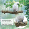 2 set Bird Perches Natural Wood Parrot Perch for Parakeet Cage Accessories Parakeet Toys for Parrots, Parakeets Cockatiels, Conures, Macaws, Love Birds, Finches. 