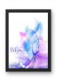 A5 Size Inspirational Quote Wall Frame for Living Room, Bedroom, Kids Room Wall Art Sign, Inspirational Quotes Family Wall Decoration Poster, Home Dining Room Living Room Wall Decor and wall frames. 