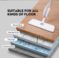 KLING Flat 360 Spin Mop Double Side with Automatic Squeeze for Multiuse Home Cleaning - Self Wringing Double Sided Lazy Mop. 